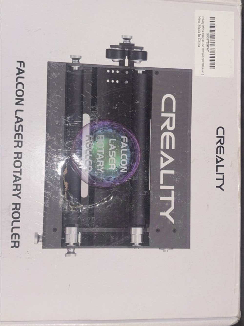 Creality Falcon Laser Rotary Roller - Black